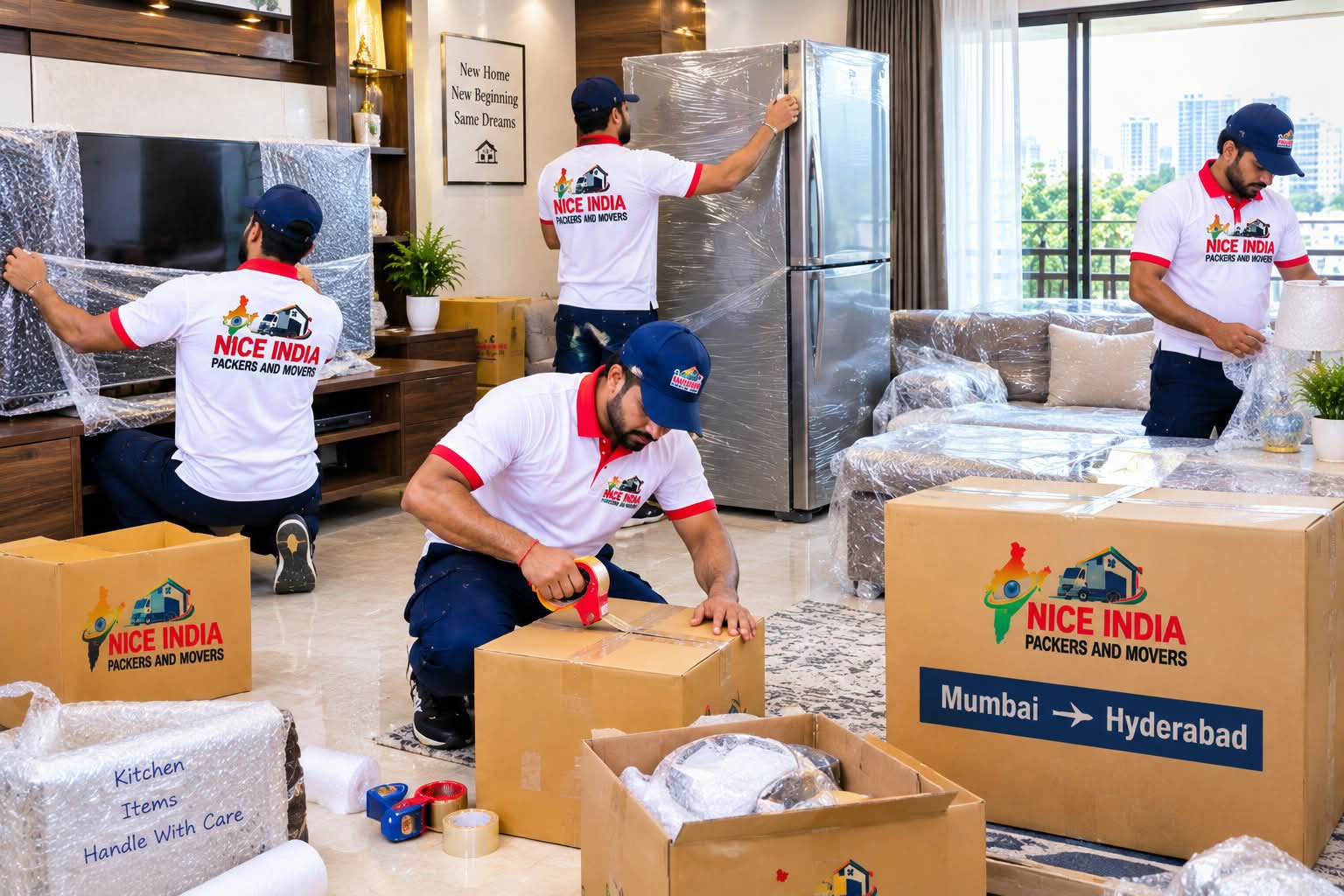 Packing and moving cartons